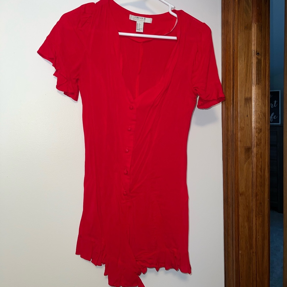 Red romper